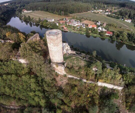 Zřícenina hradu Dobronice